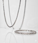Conjunto Colar e Pulseira Veneziana