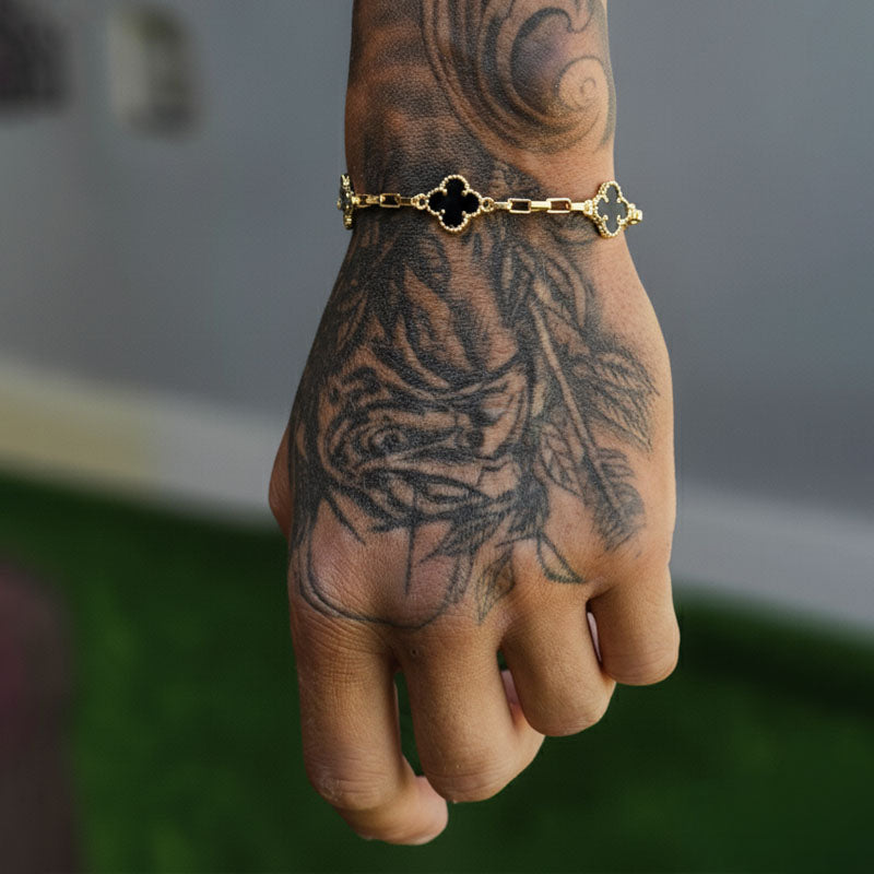 Pulseira Tijolinho Trevo