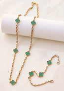Conjunto  Trevo Verde Tijolinho